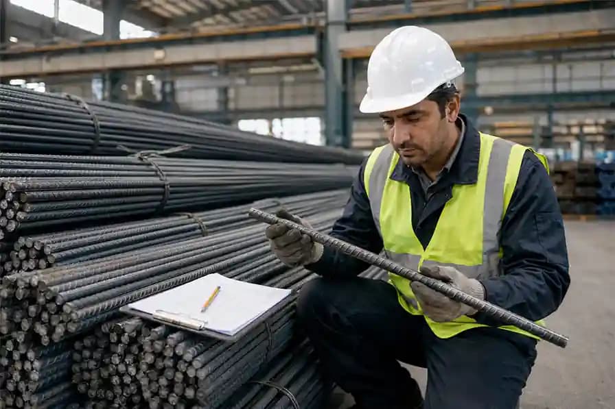 چگونه کیفیت میلگرد را بدون تجهیزات تخصصی بررسی کنیم؟